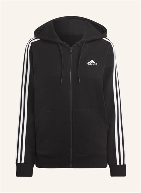 Schwarze adidas Hoodies online kaufen 